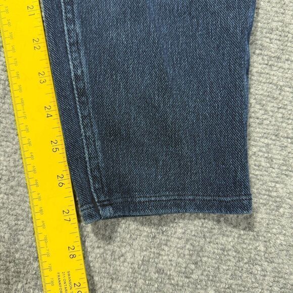 Spanx Jeans Womens 1X Skinny Ankle Blue High Rise Pull On - Picture 6 of 9